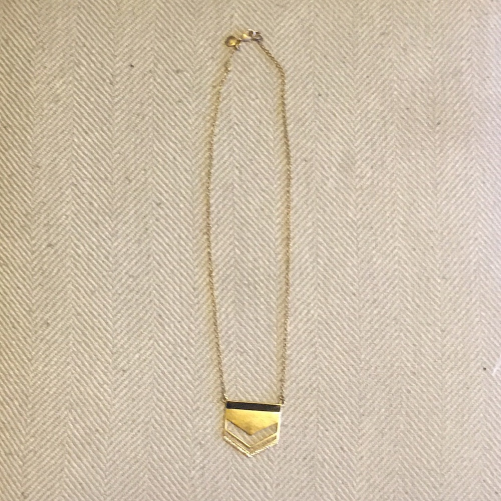 Madewell Gold Pendant Necklace